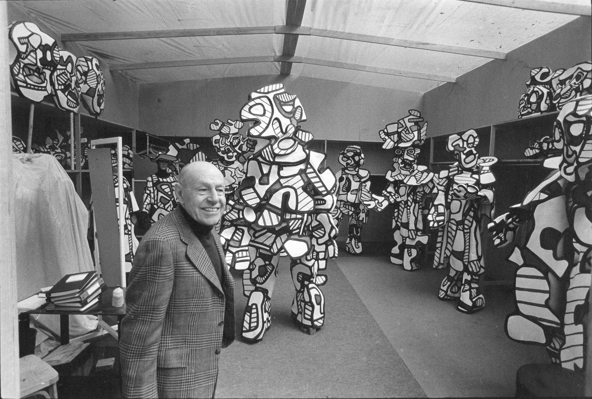 Jean Dubuffet、LE SOUPER RICHE、画集画、新品額装付 Jean Dubuffet